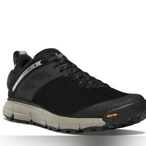 Women’s Black Danner trail shoe.